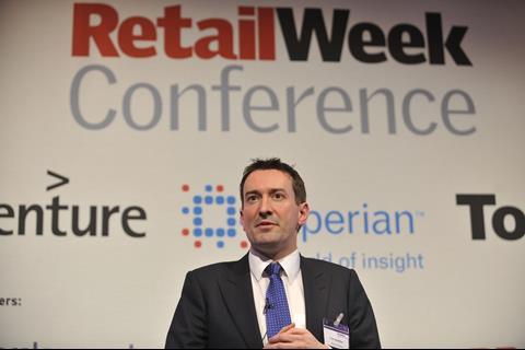 Tim Danaher at the Retail Week Conference